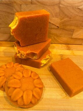 Natural Glow Organic Bar Soap, Unscented- Papaya, Kojic & VitC Organic Bar Soap